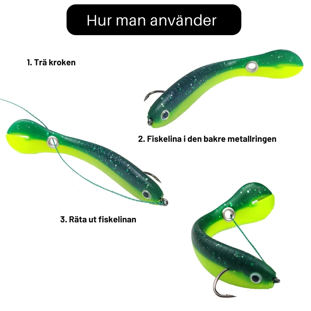 AquaBite ULTRA™ Fiskedrag | Mjukt Konstgjort Fiskebete