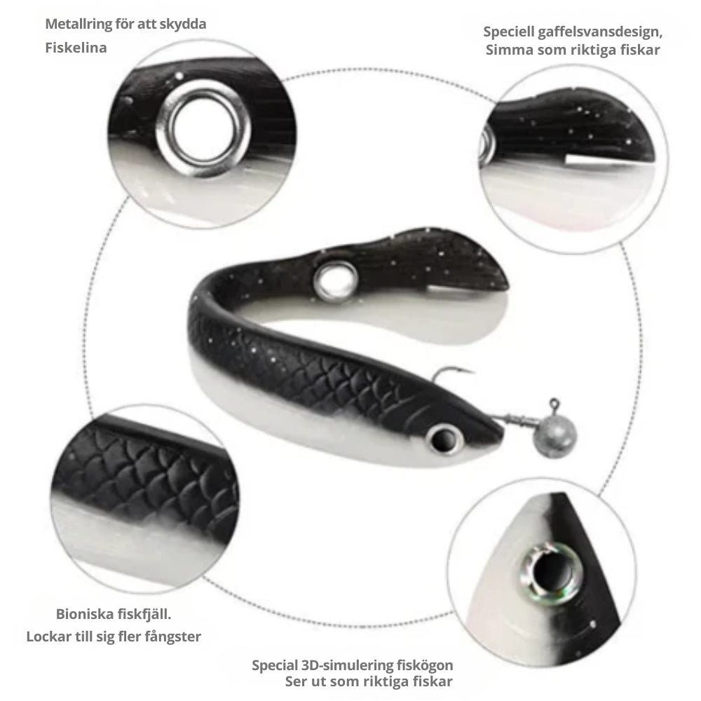 AquaBite ULTRA™ Fiskedrag | Mjukt Konstgjort Fiskebete