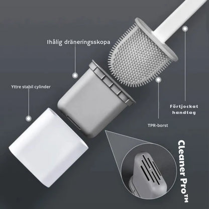 Cleaner Pro™ | Den bakteriedödande, kraftfulla toalettborsten