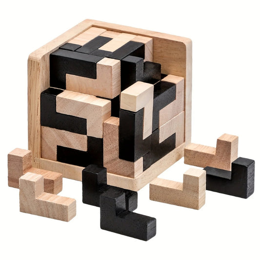 Cube Logic™ – 54-Delars 3D Pussel IQ-Utmaning