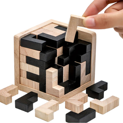 Cube Logic™ – 54-Delars 3D Pussel IQ-Utmaning