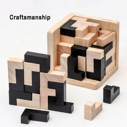 Cube Logic™ – 54-Delars 3D Pussel IQ-Utmaning