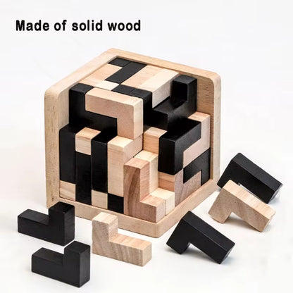 Cube Logic™ – 54-Delars 3D Pussel IQ-Utmaning