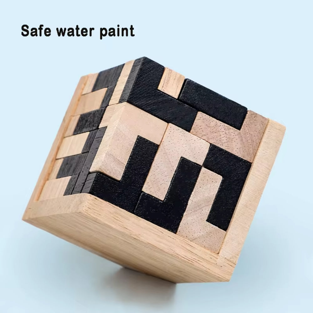 Cube Logic™ – 54-Delars 3D Pussel IQ-Utmaning