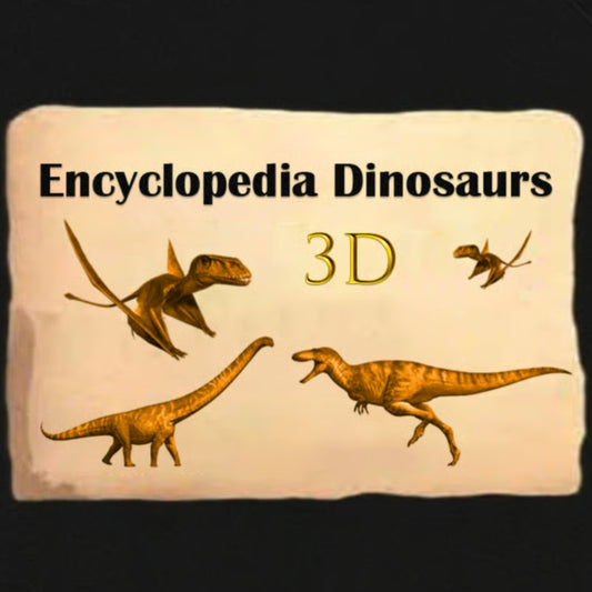 ⏰Särskild veckokampanj: 60% rabatt🦖Encyclopedia 3D Prehistorica Dinosaurs📙HARDCOVE