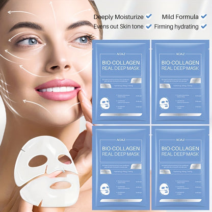 HydraCare™ Bio-Collagen Mask | Omedelbar Återfuktning och Synlig Hudförnyelse