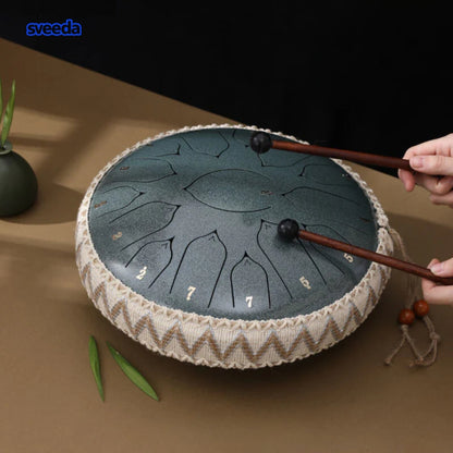 HarmoniOas™ Handpan Drum - Magiskt klangskalsljud för vila och meditation