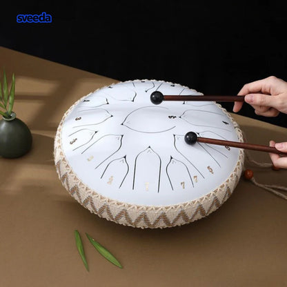 HarmoniOas™ Handpan Drum - Magiskt klangskalsljud för vila och meditation