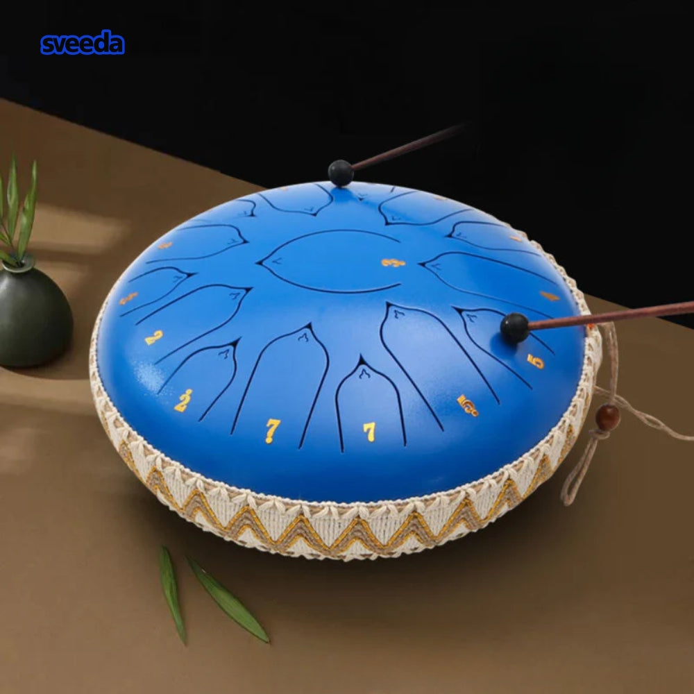 HarmoniOas™ Handpan Drum - Magiskt klangskalsljud för vila och meditation