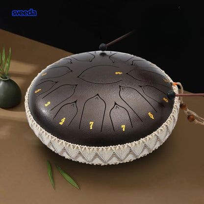 HarmoniOas™ Handpan Drum - Magiskt klangskalsljud för vila och meditation