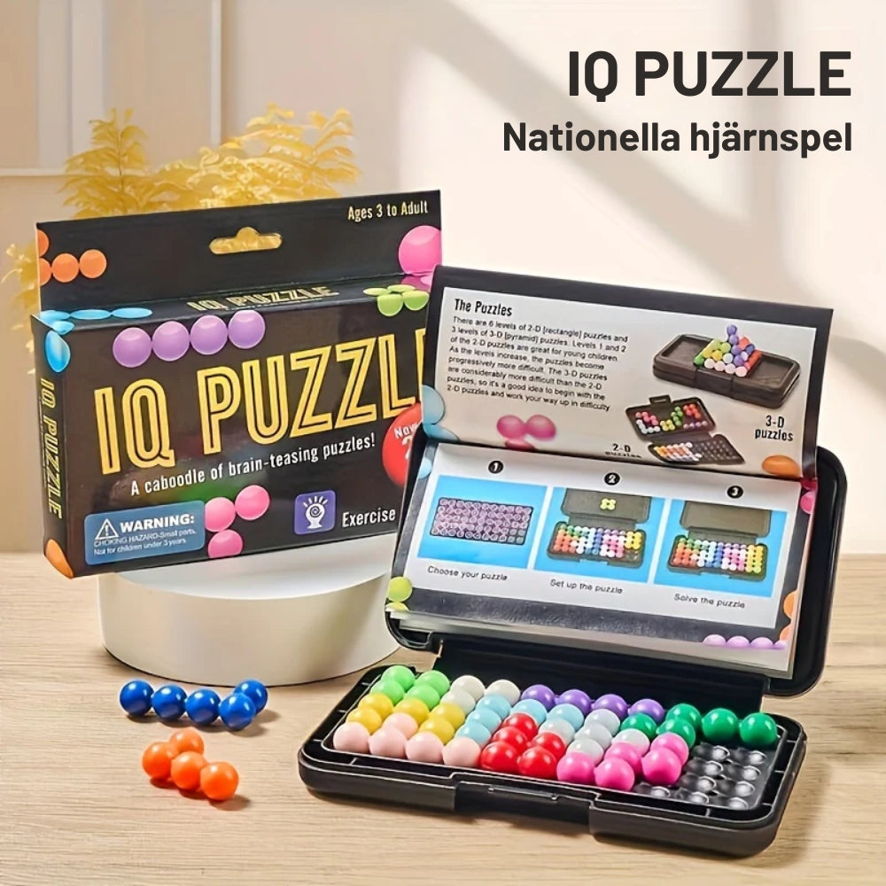 Hjärnstimulerande IQ-pusselspel - 200 utmaningar