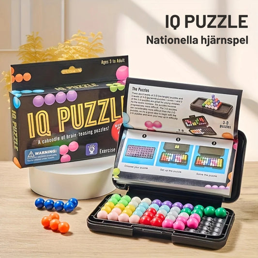 Hjärnstimulerande IQ-pusselspel - 200 utmaningar