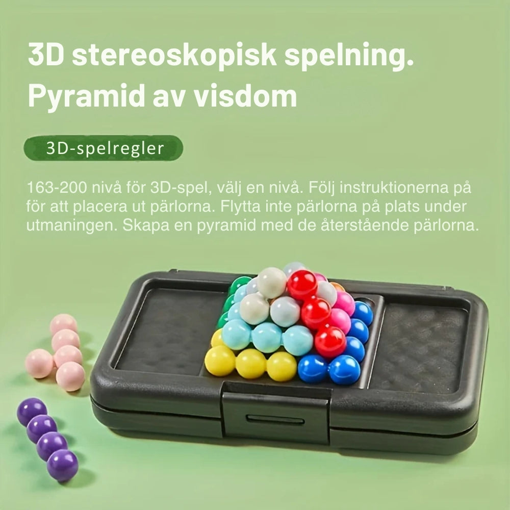 Hjärnstimulerande IQ-pusselspel - 200 utmaningar