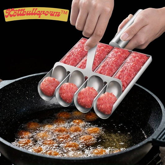 Köttbulleform™ Köttbullemaskin Set | rostfritt stål, non-stick, tredubbelt DIY-köksverktyg