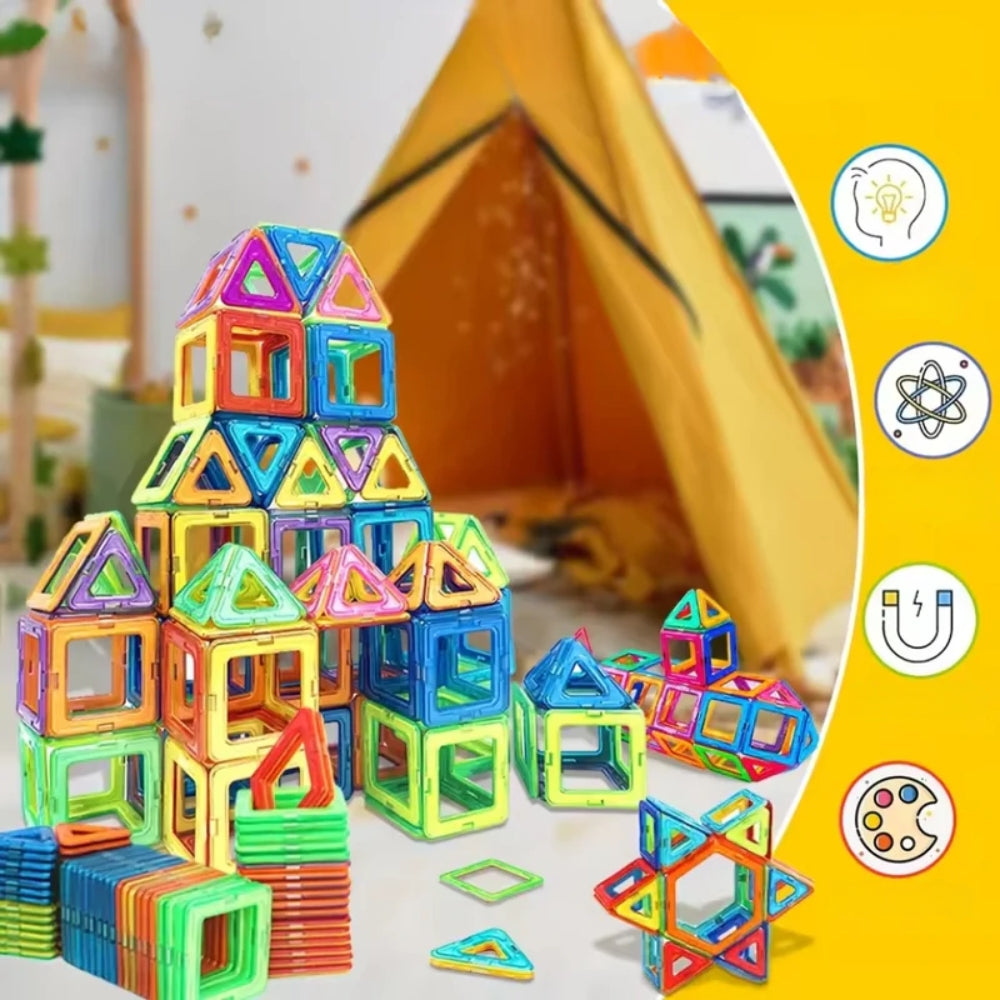 MagicBlox MINI™ Magnetiska Byggklossar | Lärande Genom Lek