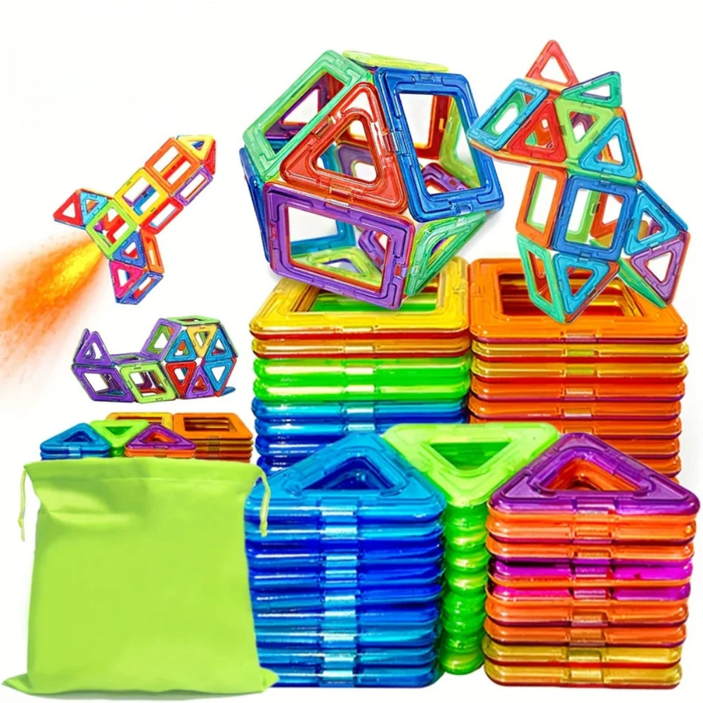 MagicBlox MINI™ Magnetiska Byggklossar | Lärande Genom Lek