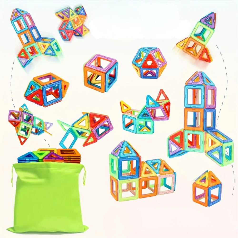 MagicBlox MINI™ Magnetiska Byggklossar | Lärande Genom Lek