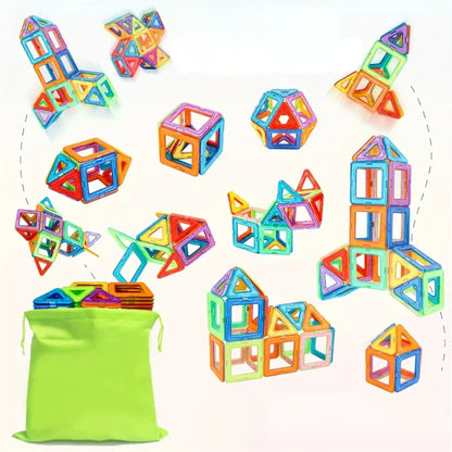 MagicBlox MINI™ Magnetiska Byggklossar | Lärande Genom Lek