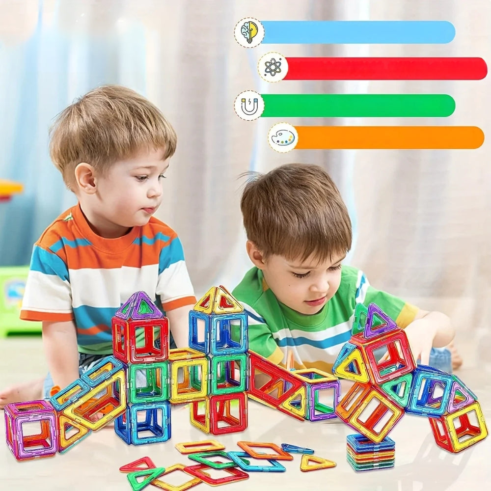 MagicBlox MINI™ Magnetiska Byggklossar | Lärande Genom Lek