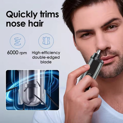 Näshårstrimmer precision™ - Groomingverktyg med LCD-display