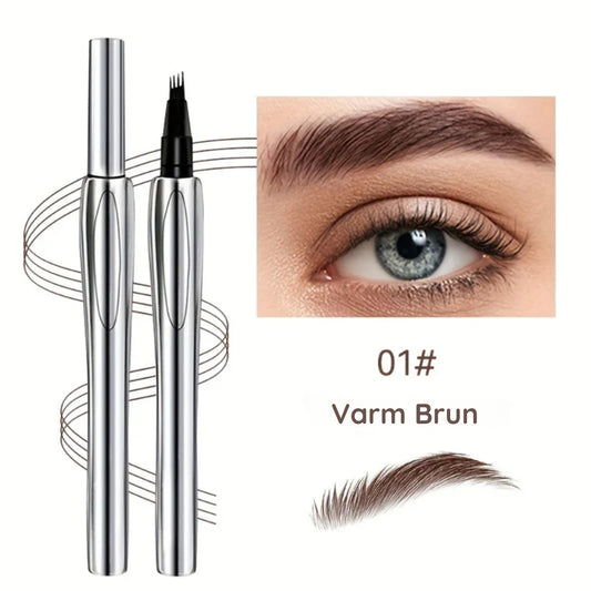 Brow Perfect™ 4-Spetsig Vattentät Mikrobladspenna