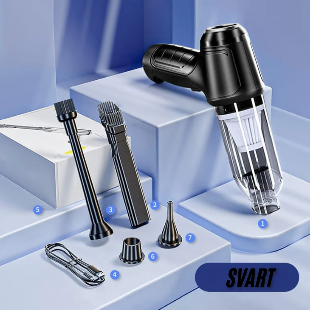 SnabbClean Pro™ | Den kraftfulla, snabba dammsugaren