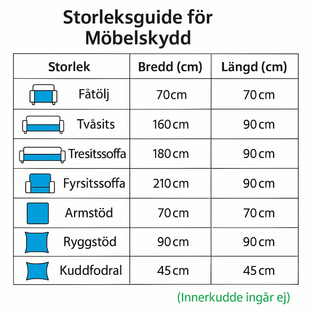 Soffskydd i Plysch™ Med Katt-Tassar - Sött, Skyddande Och Bekvämt För Alla Hem