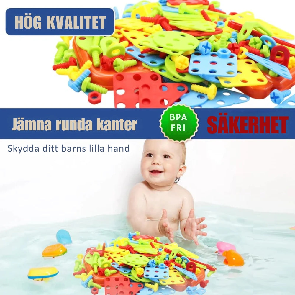 STEM-byggborrset - väcker kreativiteten genom lek