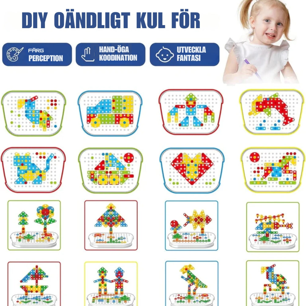 STEM-byggborrset - väcker kreativiteten genom lek