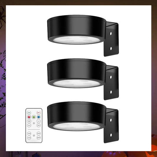 GlowFlex – Magnetisk Multifunktionell Trådlös Vägglampa (3-pack)