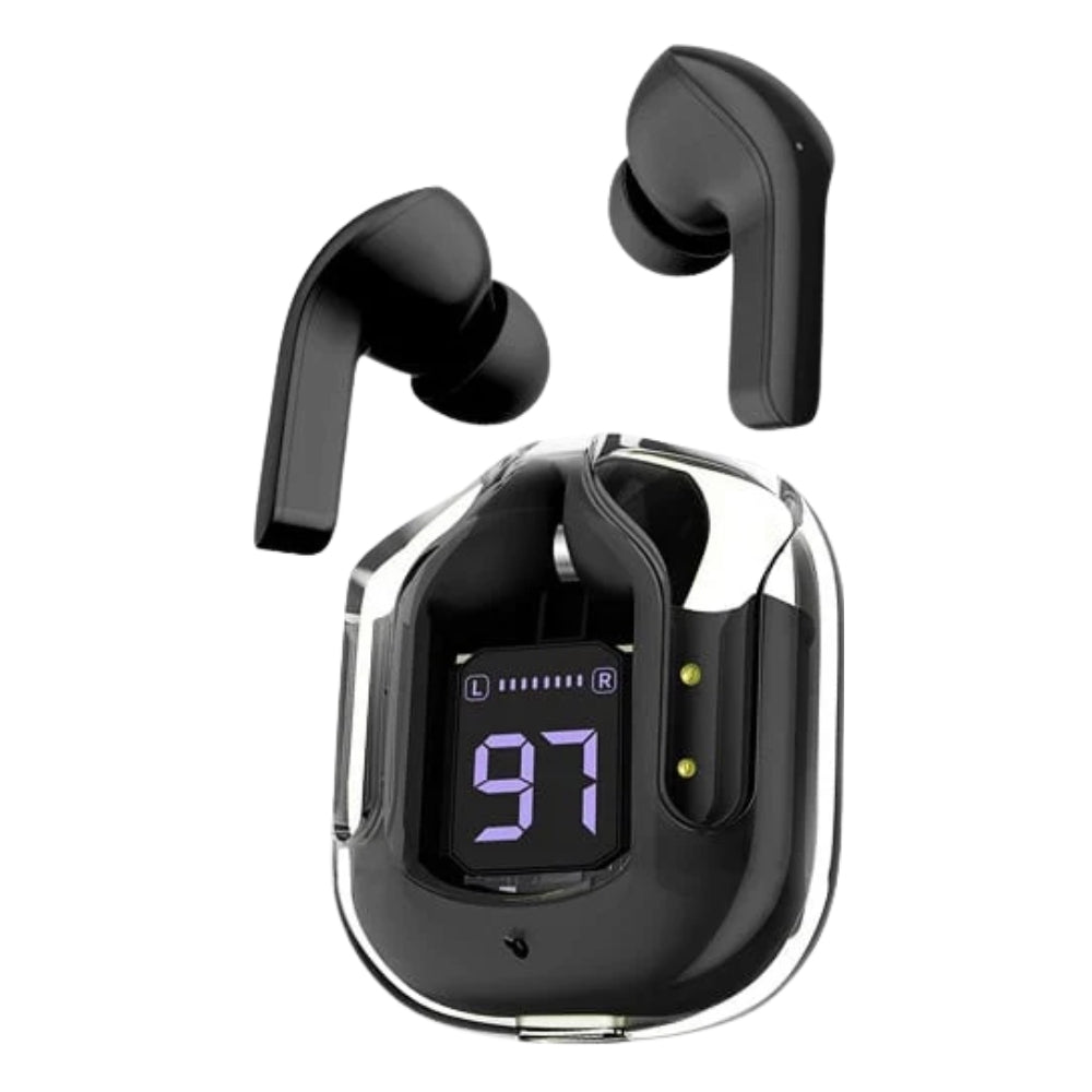 Trådlösa 5.3 Bluetooth-öronsnäckor - låg latens för spel och 20 timmars speltid