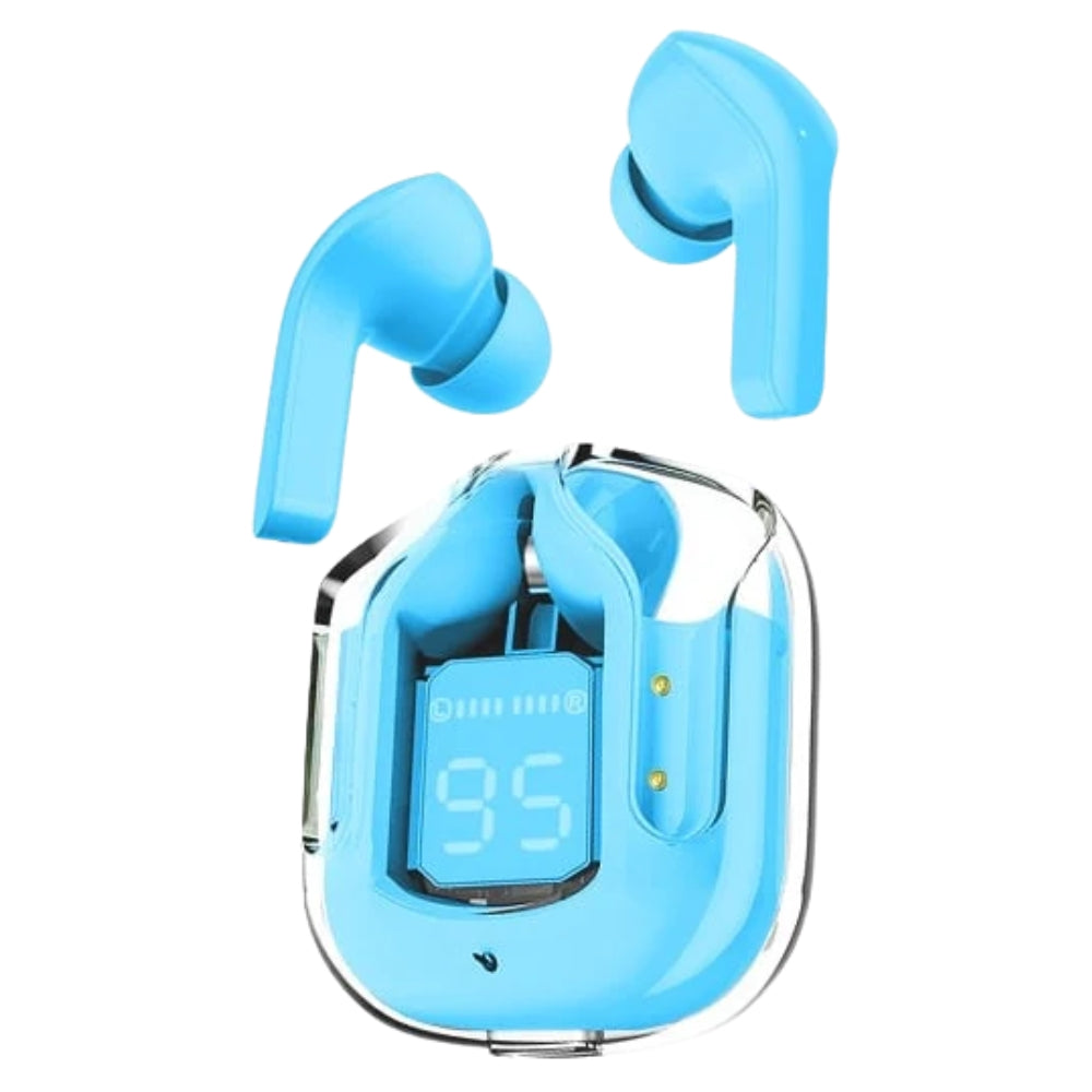 Trådlösa 5.3 Bluetooth-öronsnäckor - låg latens för spel och 20 timmars speltid