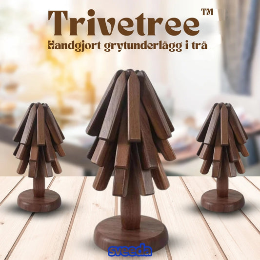 Trivetree™ – Träunderlägg & Värmetålig Bordsmatta