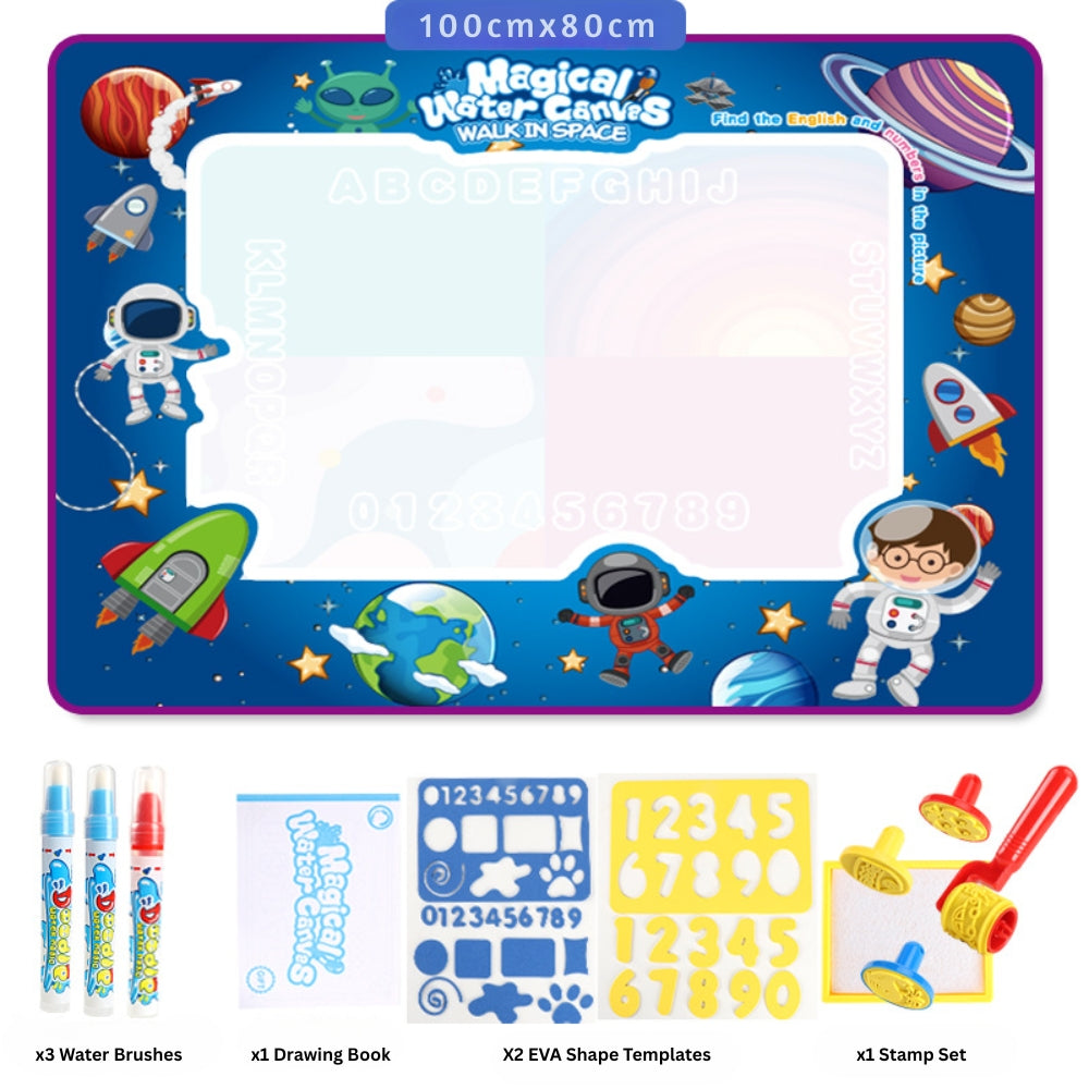 Water Doodle Mat Magic™ Pedagogisk och Kladdfri Underhållning
